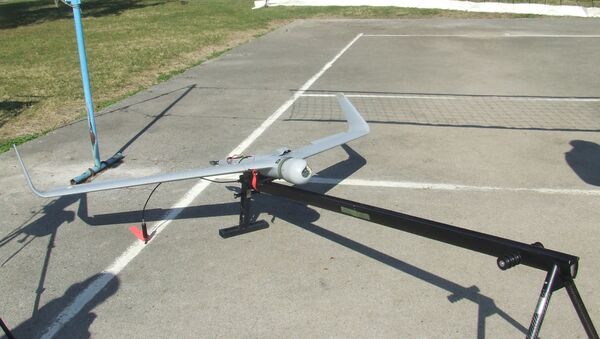 Un dron israelí (imagen referencial) - Sputnik Mundo