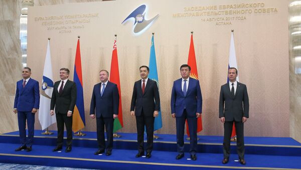 Reunión del Consejo Intergubernamental de la Unión Económica Euroasiática - Sputnik Mundo