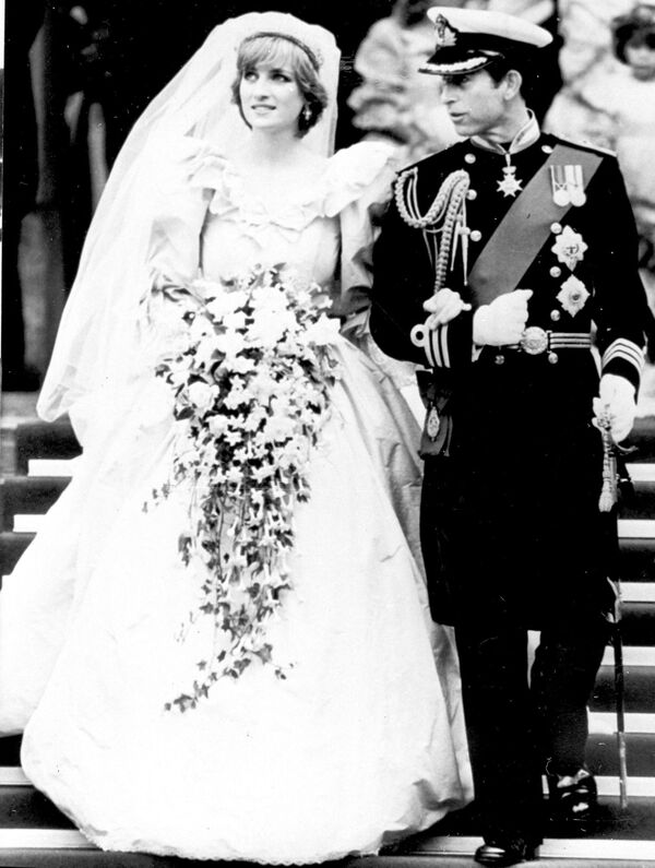 La boda del príncipe Carlos y la princesa Diana, en 1981 - Sputnik Mundo