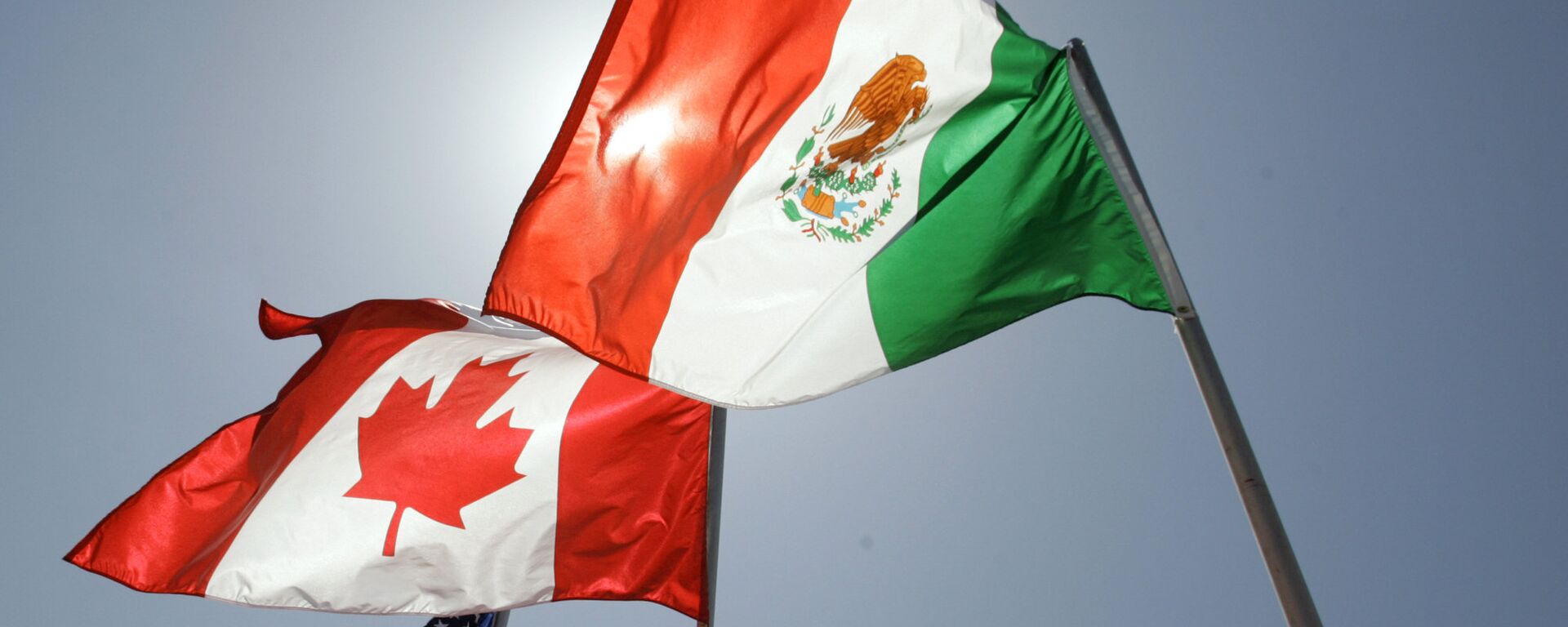 Las banderas de EEUU, Canadá y México - Sputnik Mundo, 1920, 01.07.2020