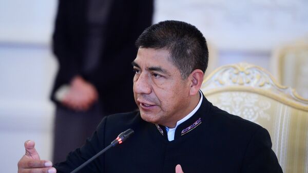 Fernando Huanacuni Mamani, ministro de Exteriores de Bolivia - Sputnik Mundo