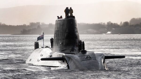 Submarino nuclear británico (archivo) - Sputnik Mundo