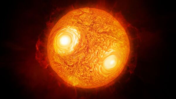 Antares, visto por el observatorio ESO - Sputnik Mundo