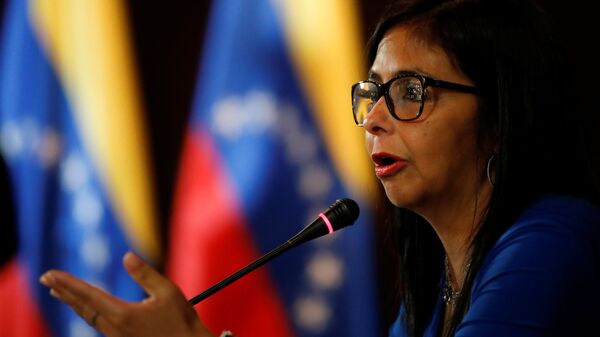 Delcy Rodríguez, presidenta de la Asamblea Nacional Constituyente (archivo) - Sputnik Mundo