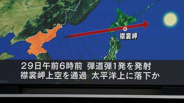 La trayectoria del nuevo misil lanzado por Corea del Norte - Sputnik Mundo