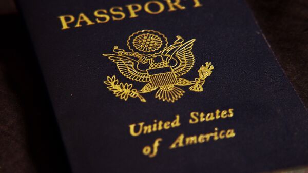 Pasaporte de EEUU (imagen referencial) - Sputnik Mundo