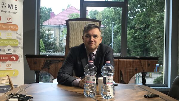 El ministro de Turismo de la región rusa de Kaliningrado, Serguéi Ermak - Sputnik Mundo
