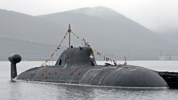 Submarino nuclear ruso de clase Akula - Sputnik Mundo
