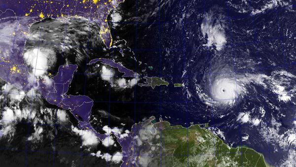 El huracán Irma (archivo) - Sputnik Mundo