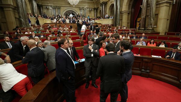 El Parlamento de Cataluña - Sputnik Mundo