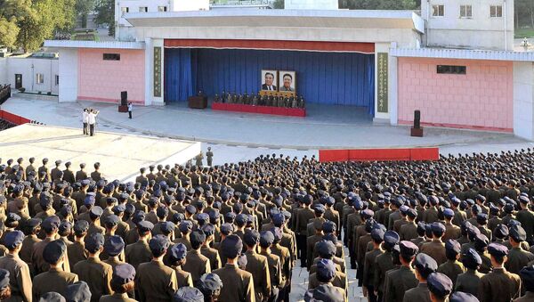 La reunión política en Corea del Norte (imagen referencial) - Sputnik Mundo