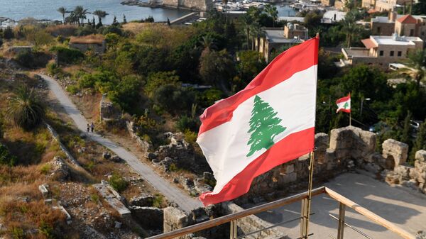 La bandera de Líbano - Sputnik Mundo