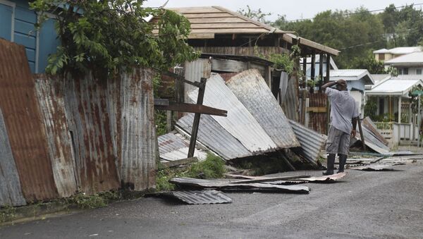 Consecuencias del huracán Irma en Antigua y Barbuda - Sputnik Mundo