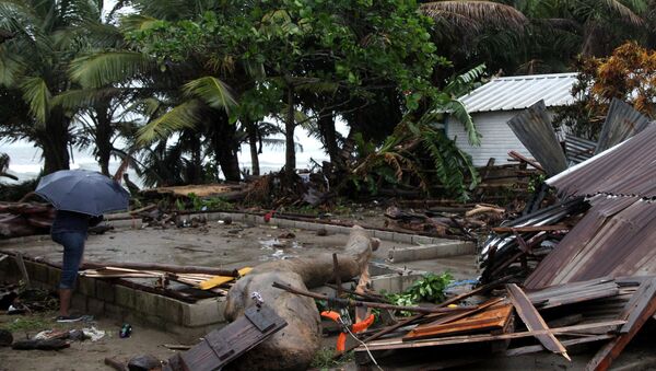 Huracán Irma en República Dominicana - Sputnik Mundo