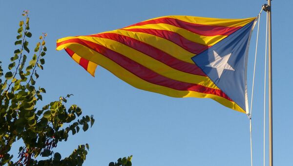 Estelada, bandera independentista de Cataluña - Sputnik Mundo