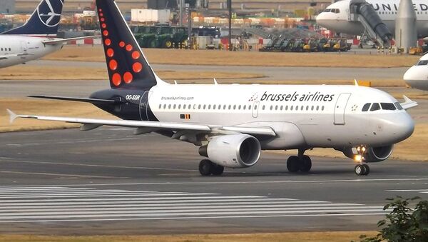 Un avión de Brussels Airlines (archivo) - Sputnik Mundo