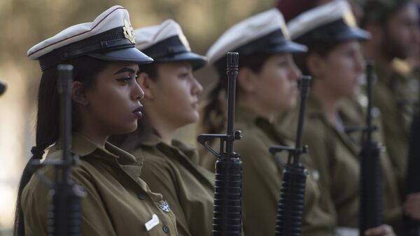 Las mujeres del Ejército de Israel (archivo) - Sputnik Mundo