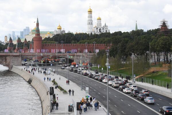 La apertura del parque Zariadie al lado del Kremlin moscovita - Sputnik Mundo