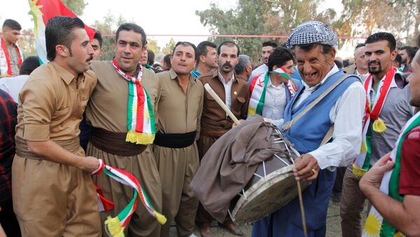 Los kurdos iraquíes, partidarios del referéndum independista - Sputnik Mundo