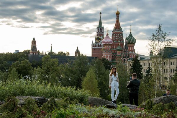 Modelos, 'body painting' y Moscú: los instantes más inolvidables de esta semana - Sputnik Mundo