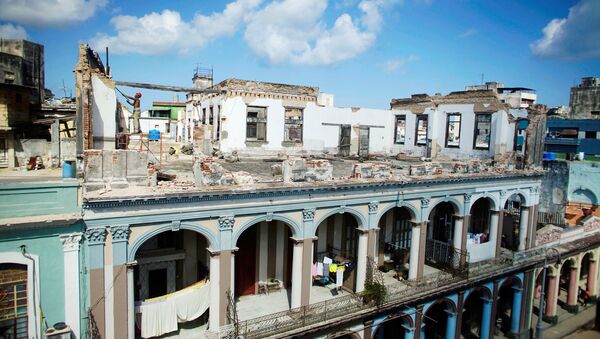 Consecuencias del huracán Irma en La Habana - Sputnik Mundo