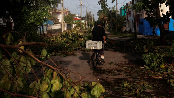 Consecuencias del huracán Irma en la Habana, Cuba (archivo) - Sputnik Mundo