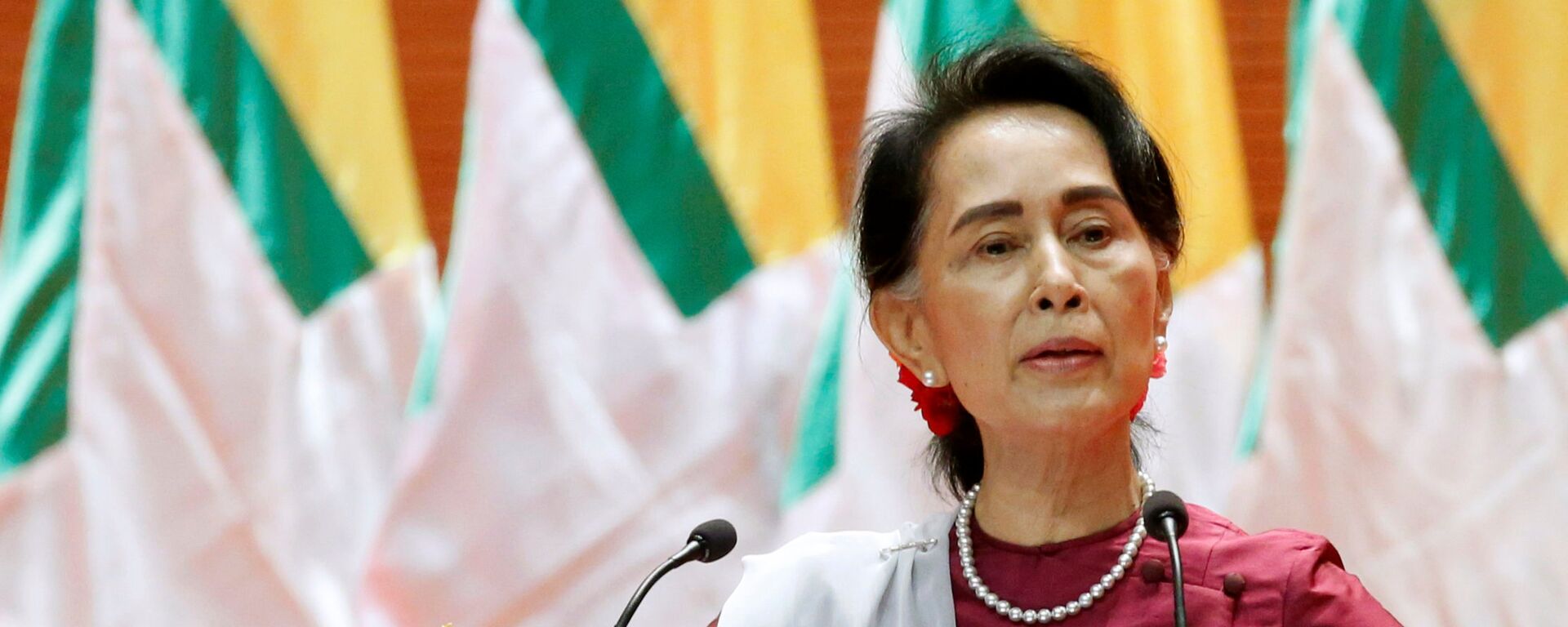 Aung San Suu Kyi, Consejera de Estado birmana - Sputnik Mundo, 1920, 10.01.2022