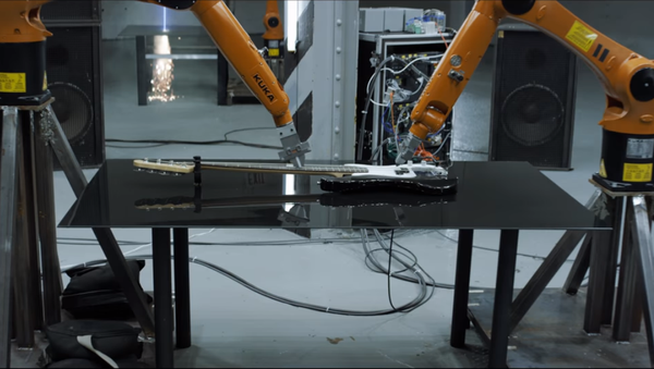 Robots industrialestocan tocan música - Sputnik Mundo
