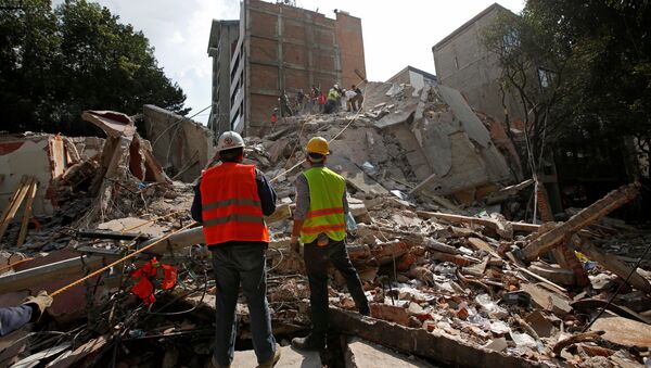 Consecuencias de un fuerte terremoto en la Ciudad de México - Sputnik Mundo