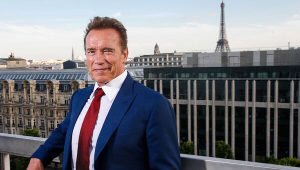 Arnold Schwarzenegger, estrella del cine de acción y exgobernador de California - Sputnik Mundo