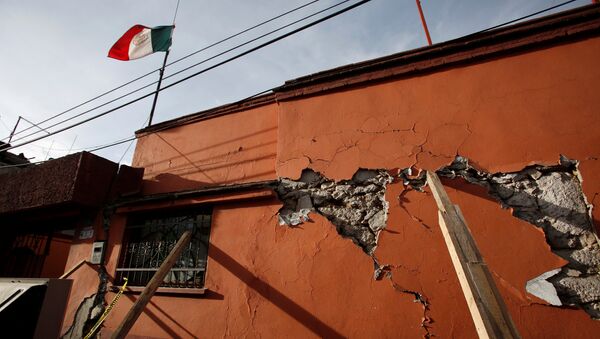 Terremoto en México (archivo) - Sputnik Mundo