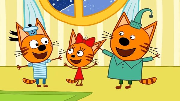 El dibujo animado de producción rusa 'Tres Gatos' - Sputnik Mundo
