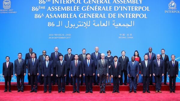 La 86 Asamblra General de Interpol en Pekín, China - Sputnik Mundo