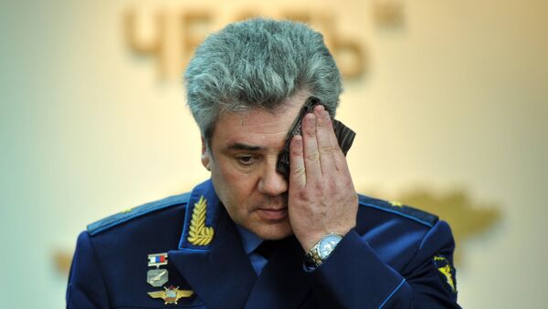 El comandante de la Fuerza Aeroespacial rusa, Víctor Bóndarev - Sputnik Mundo