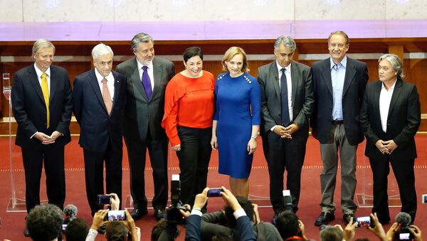 Los ocho candidatos presidenciales de Chile - Sputnik Mundo