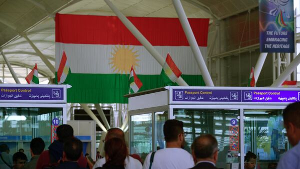Aeropuerto internacional de Erbil, Kurdistán iraquí - Sputnik Mundo