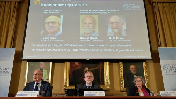 Los ganadores del Premio Nobel de Física 2017 - Sputnik Mundo