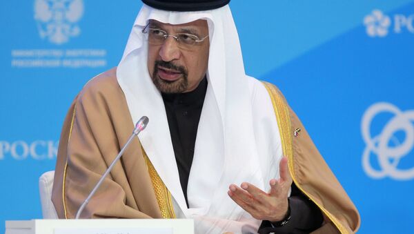 Khalid Falih, inistro saudí de Energía - Sputnik Mundo