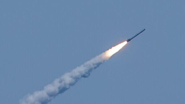 Lanzamiento de misiles Kalibr (archivo) - Sputnik Mundo