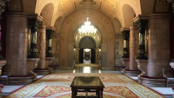 El interior del Parlamento de Cataluña - Sputnik Mundo
