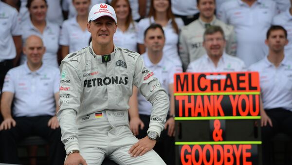 German Formula One driver Michael Schumacher - Sputnik Mundo