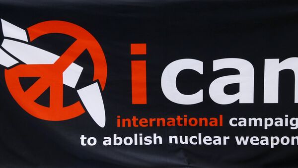 Logo de ICAN - Sputnik Mundo