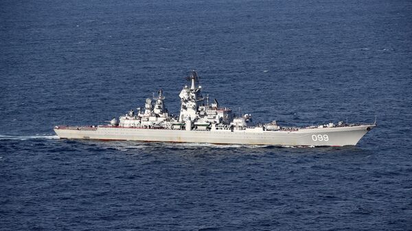 Un buque militar ruso (imagen referencial) - Sputnik Mundo