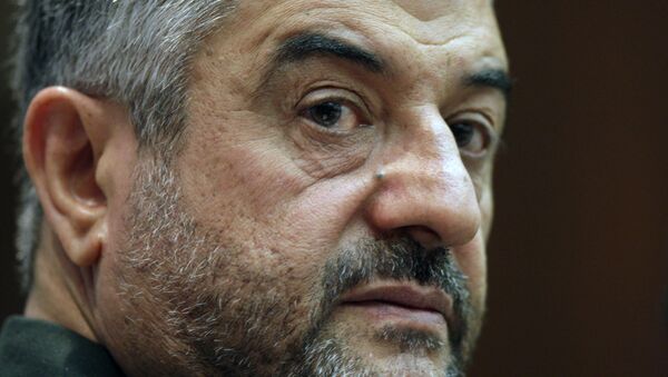 El general Mohamad Ali Jafari, comandante de la Guardia Revolucionaria de Irán, 16 de septiembre de 2012 - Sputnik Mundo