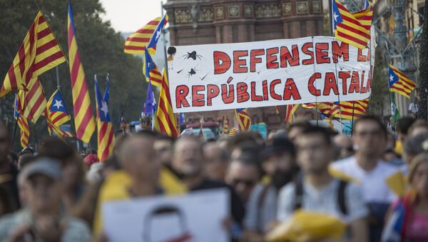 El referéndum catalán - Sputnik Mundo