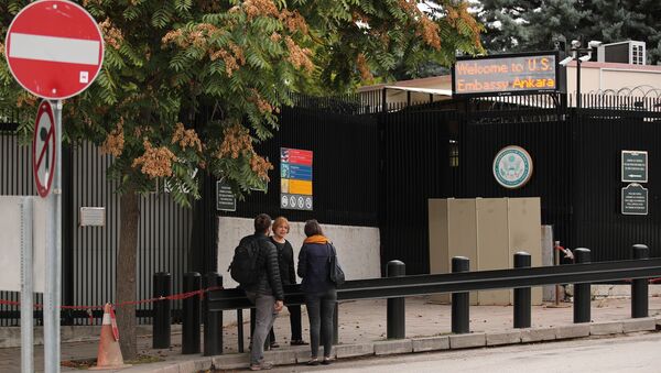 La embajada de EEUU en Ankara - Sputnik Mundo