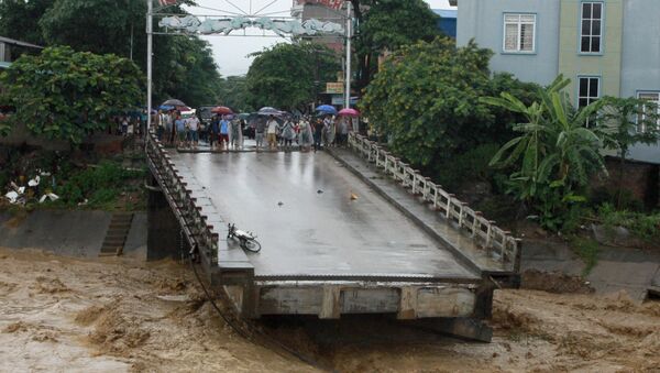 Las consecuencias de las inundaciones en Vietnam - Sputnik Mundo