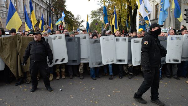 Protesta de la oposición en Kiev - Sputnik Mundo