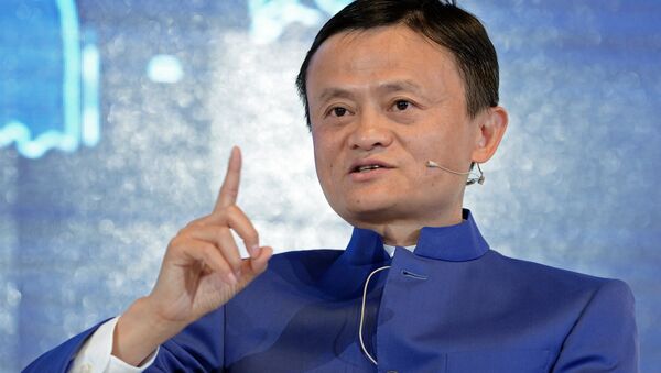 Jack Ma, fundador de Alibaba en el Foro Económico Internacional de San Petersburgo (SPIEF) 2015, Rusia - Sputnik Mundo