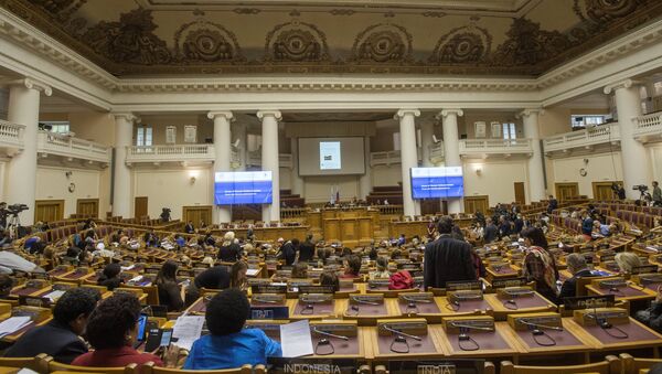 La 137ª Asamblea de la UIP en San Petersburgo - Sputnik Mundo